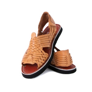 Mexican Sandals Mens Pachuco Huaraches SIDREY Natural