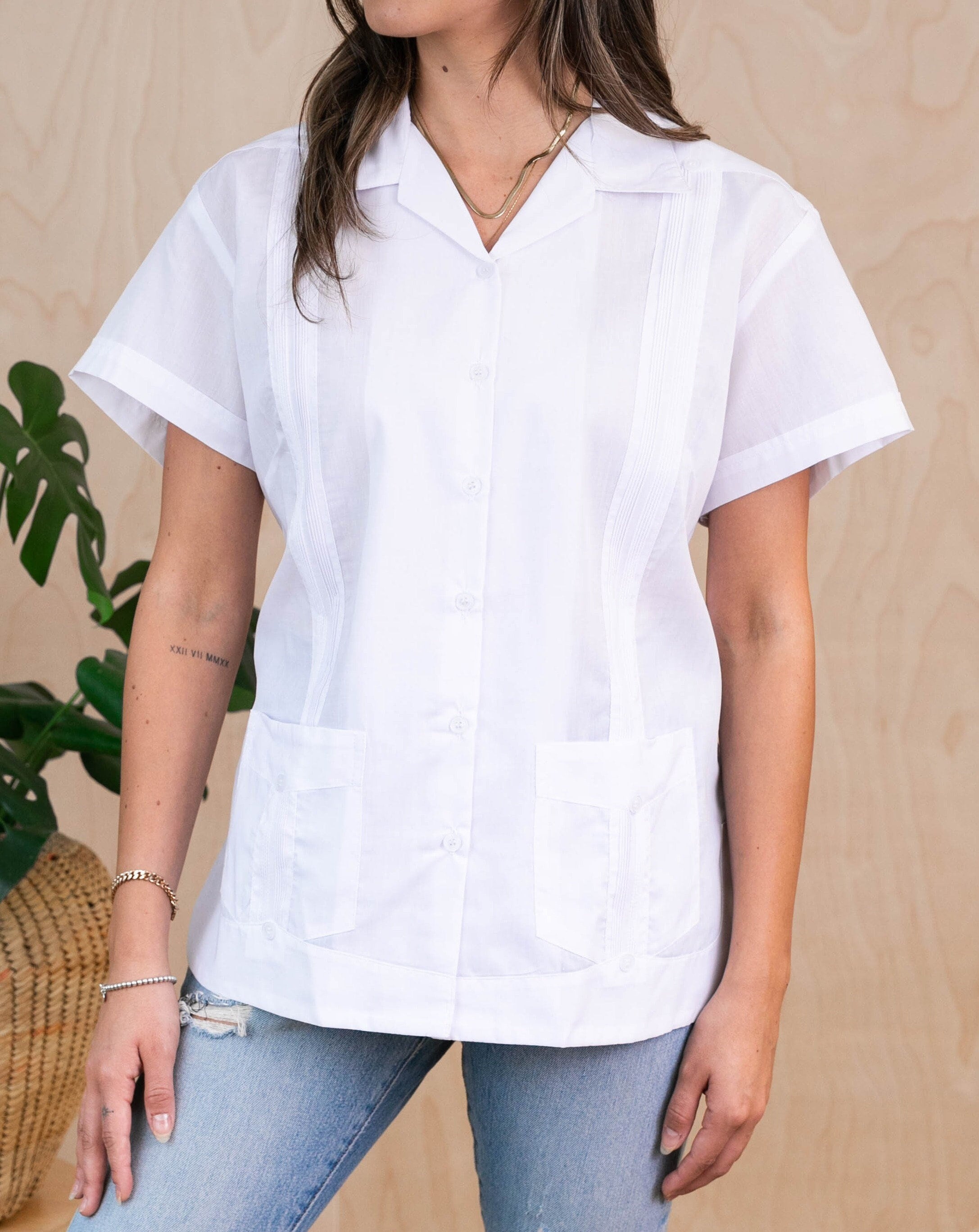 Camisas guayaberas mujer hotsell