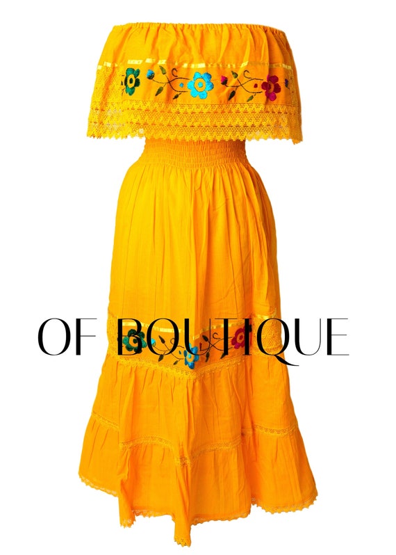 traditional yellow dresses