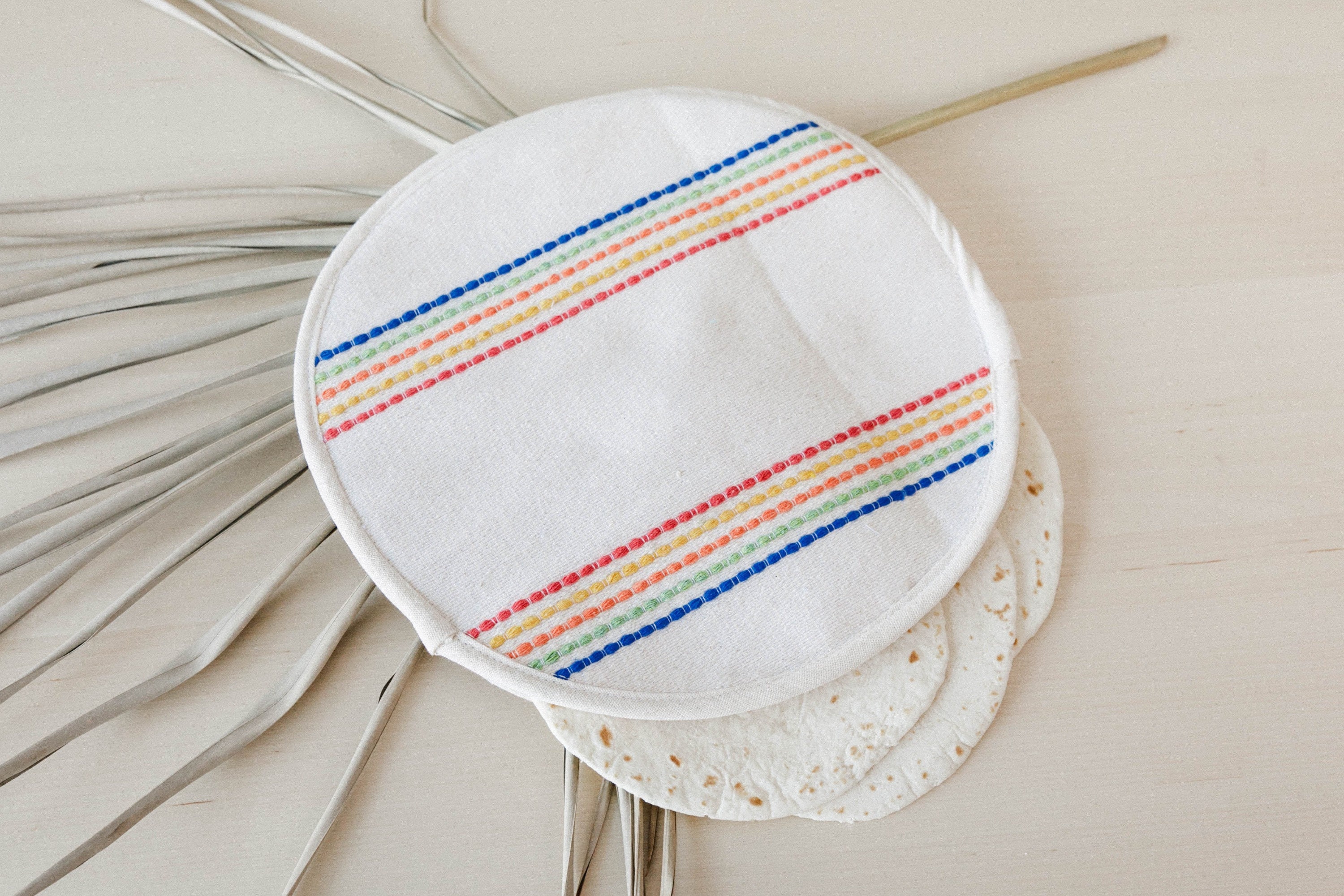 HANDCRAFTED Mexican Fabric Cloth Tortilla Warmer Oaxacan Multi Etsy