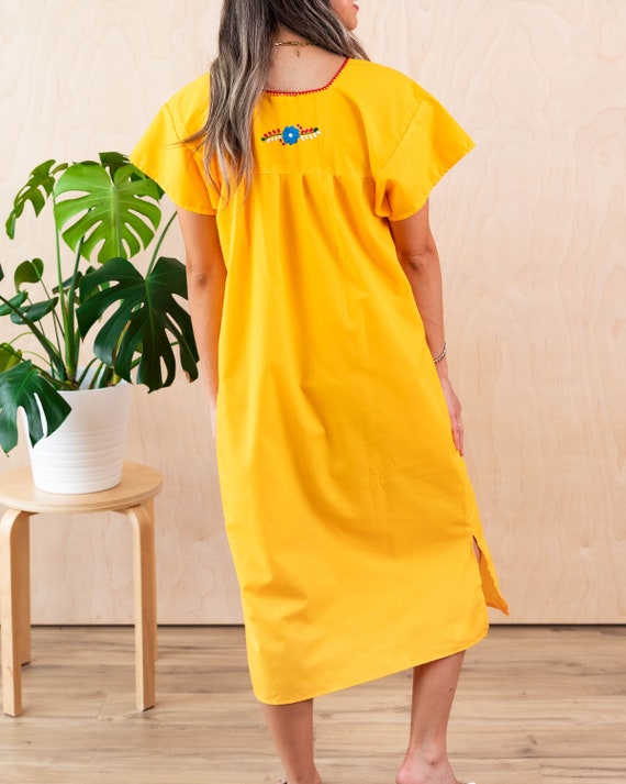 Women's Traditional Mexican Dress Embroidered FIESTA Style