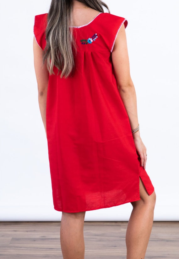 Mini Mexican Dress SLEEVELESS Bluson 