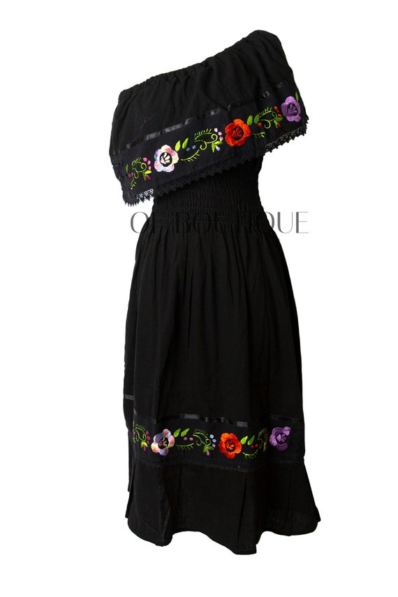 long black mexican dress