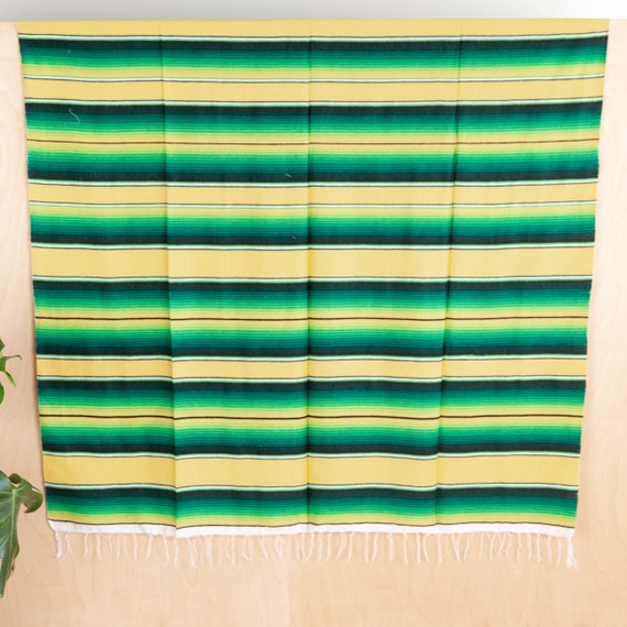 Green serape blanket hotsell