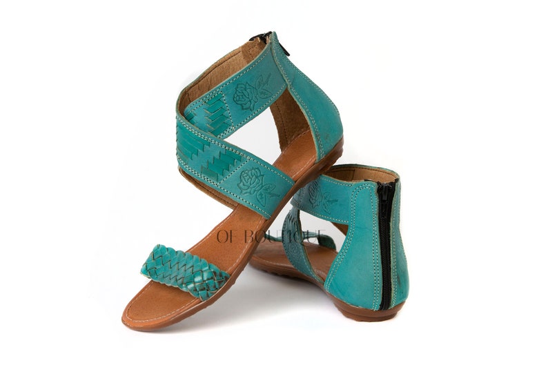 open toe huarache sandals