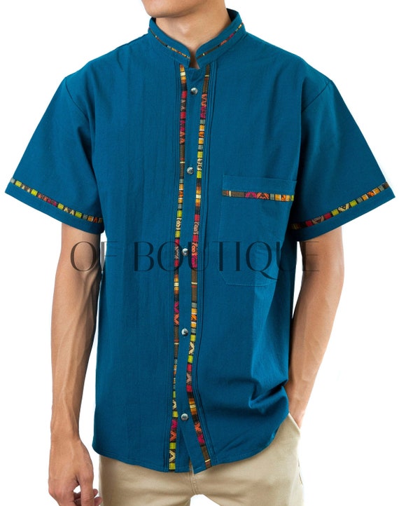 Men's FIESTA SHIRT INDIGO Colorful 