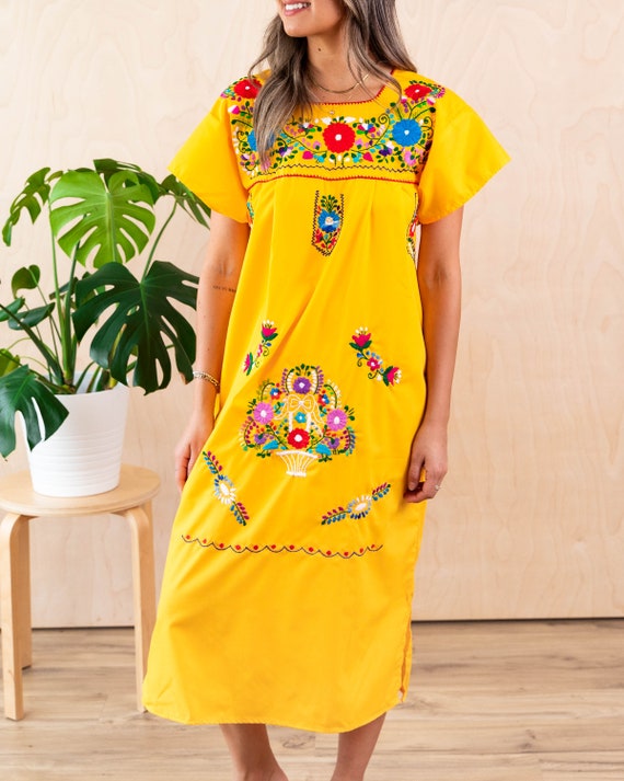 Vestidos mexicanos mujer hotsell