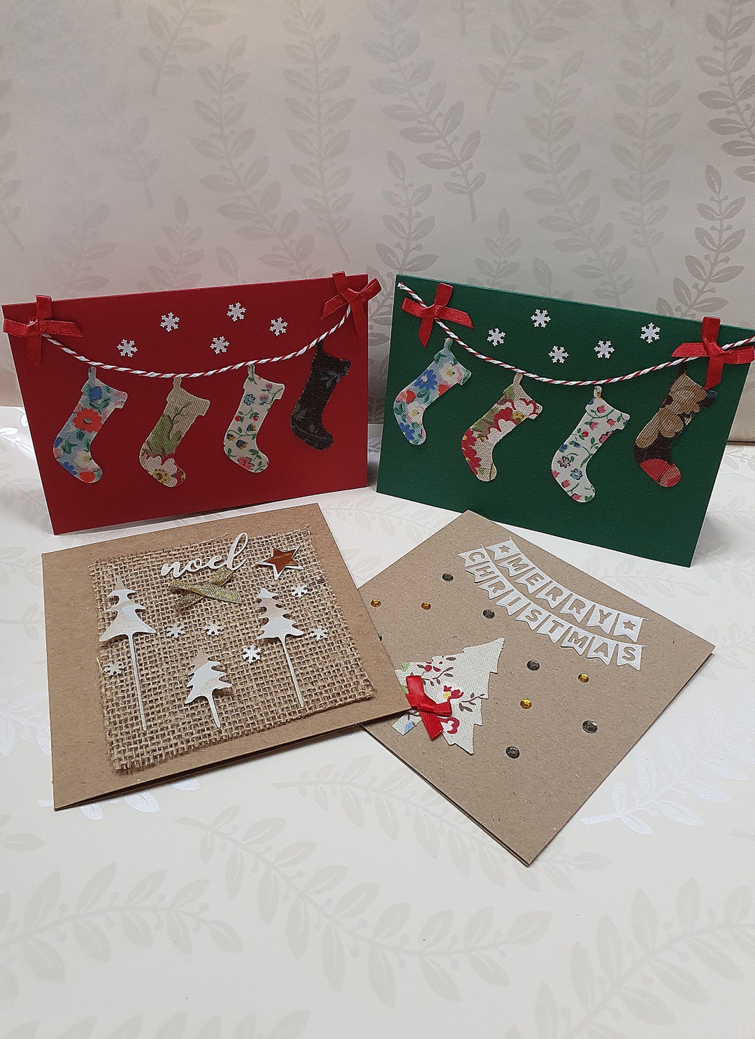 Christmas Card Kit Make Your Own Cards With Cath Kidston - Etsy UK