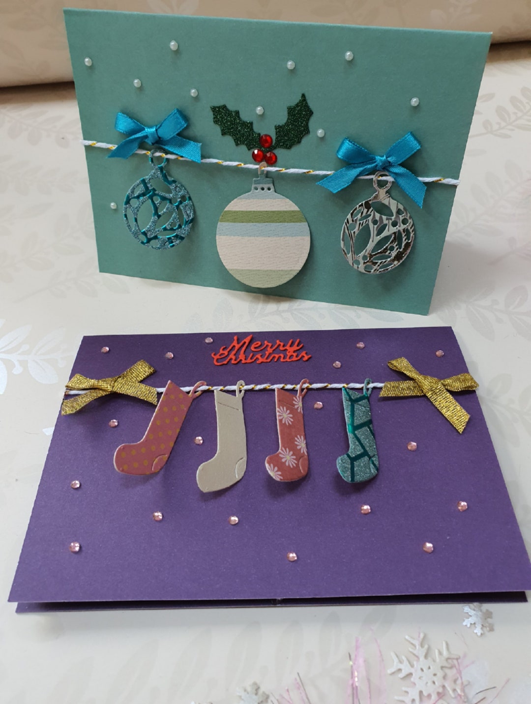 Christmas Card Kit Make Your Own Cards Luxury Christmas Card - Etsy