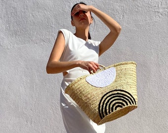 Beach bag - Crossbody purse -Vacation bag-Everyday carry bag- Tote bag- Stylish handbag