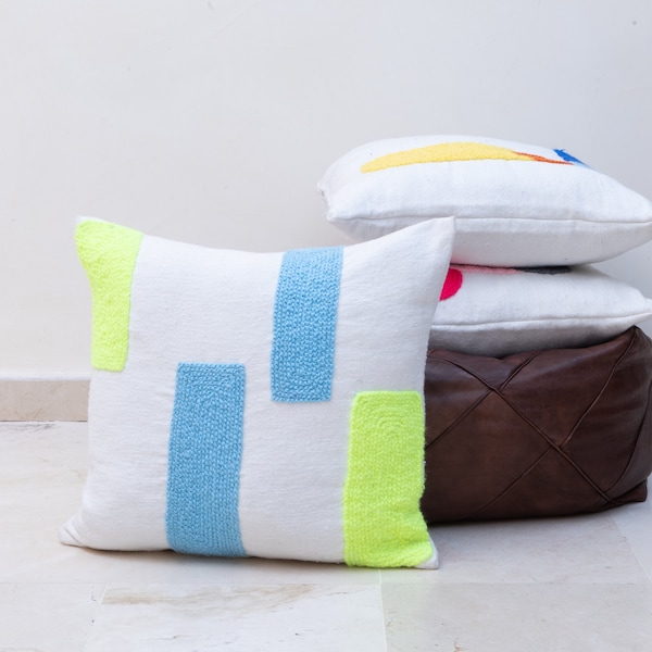 Mid Century Moroccan  Pillow - Housewarming Gift- Gift pillow-Livingroom Pillow - bedroom Pillow - Custom Pillow