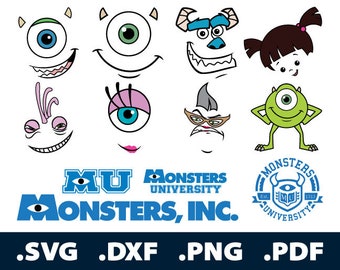 Download Monsters Inc Logo Silhouette