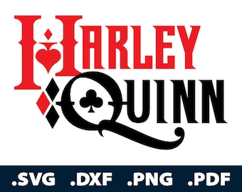 Download Harley quinn svg | Etsy