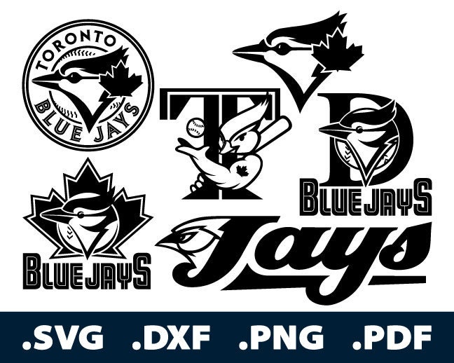 Toronto Blue Jays SVG Files Toronto Blue Jays Cutting Files Etsy