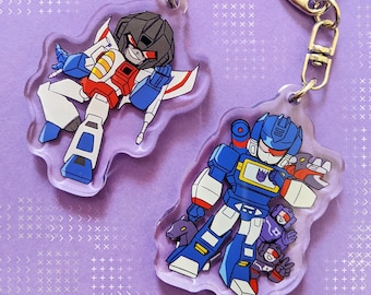 Transformers 2'' Acrylic Charms