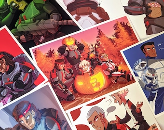Star Wars The Bad Batch Clone Wars 4&#39;&#39; x 6&#39;&#39; Assorted Art Prints