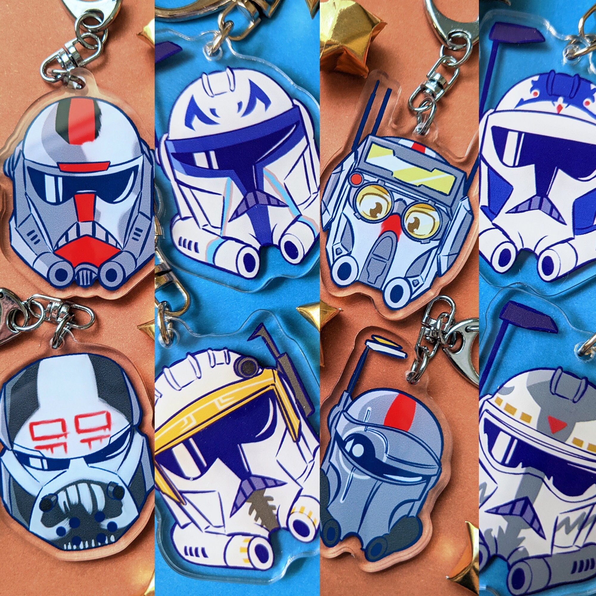 Clone trooper keychain - Etsy 日本