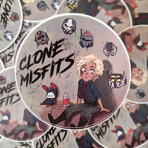 Star Wars The Clone Wars Bad Batch Sticker