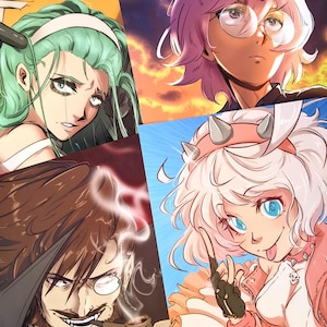 Guilty Gear Strive Xrd Large (8.5&#39;&#39; x 11&#39;&#39; Letter Size) Art Prints