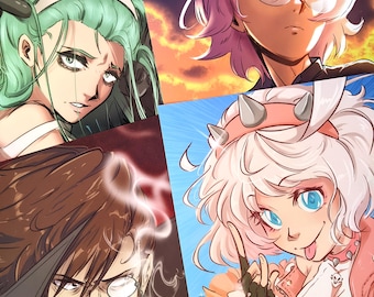 Guilty Gear Large (8.5'' x 11'' Letter Size) Art Prints