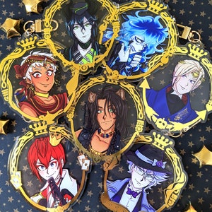 Twisted Wonderland TWST Acrylic Charm