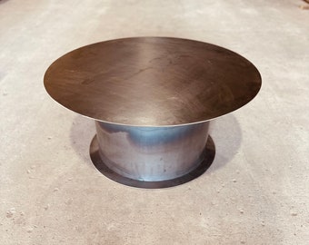 36” Round Metal Coffee Table