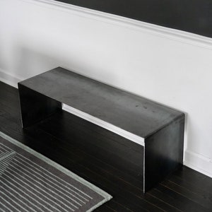 Larger Metal Bench - One Piece