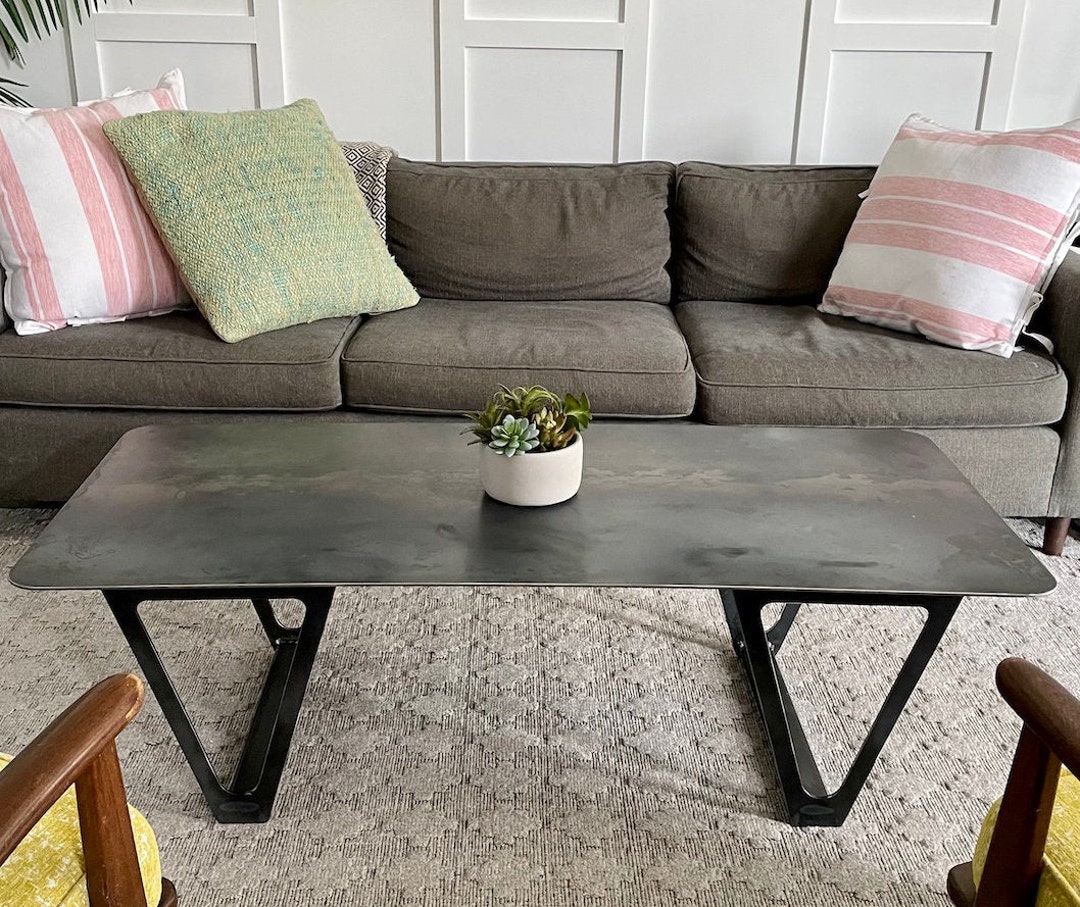 Custom Metal Coffee Table Etsy