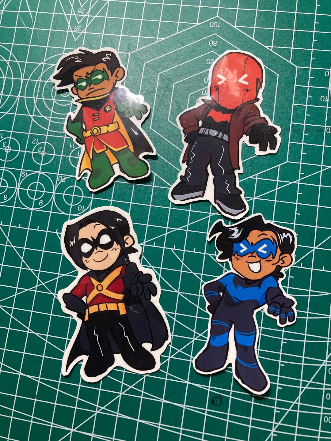 Batboy Vinyl Stickers - 3 In - Etsy