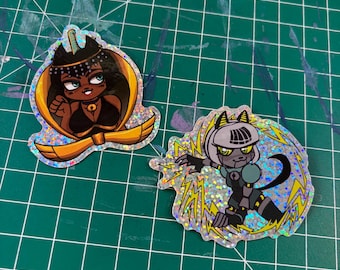 Skullgirls Eliza Robo-Fortune Stickers