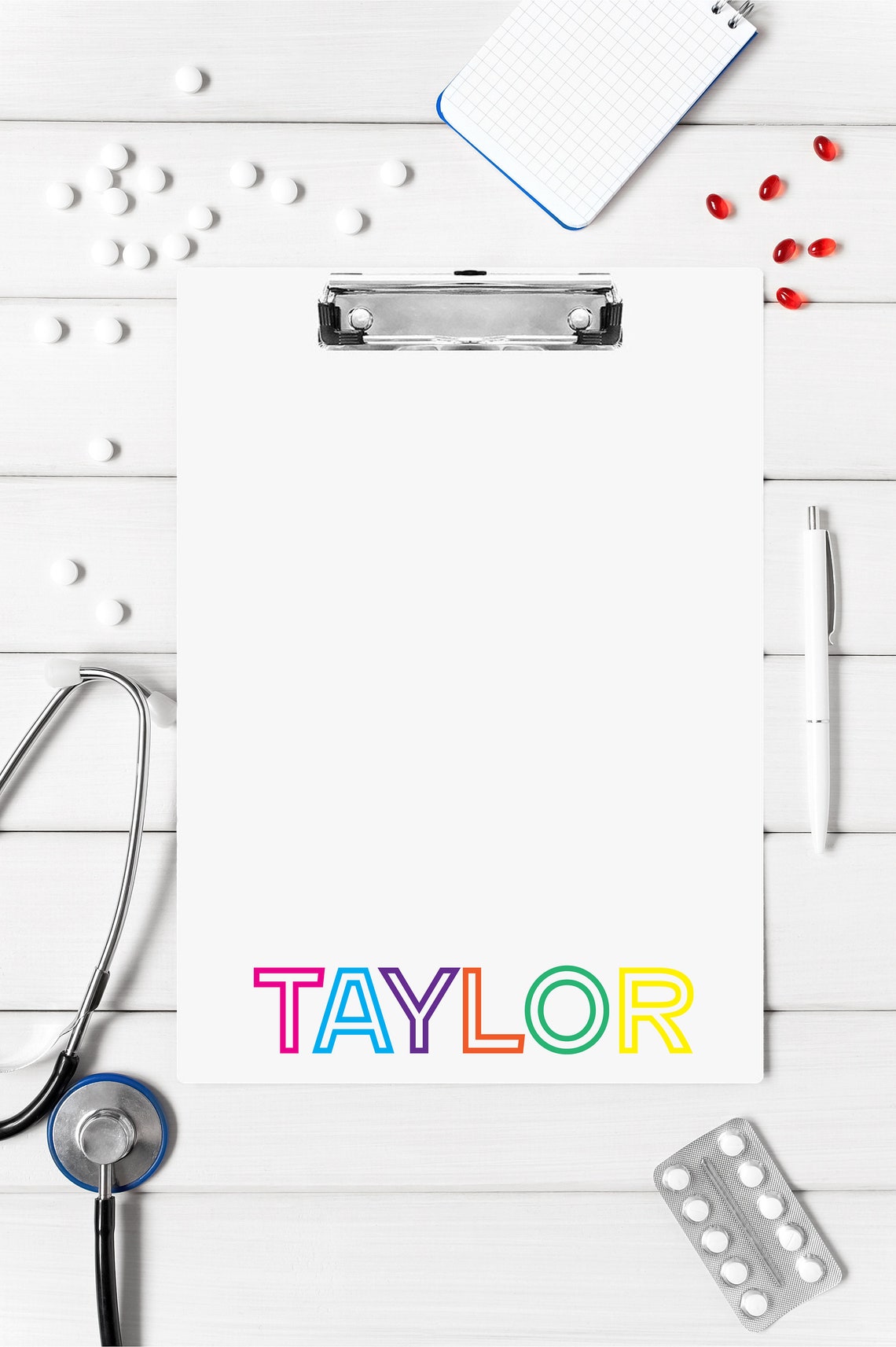 Custom Name Clipboard Nurse RN LVN CRNA Etc. Etsy