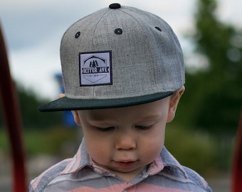 toddler flat brim hat