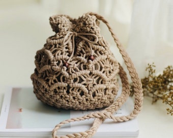 macrame bag etsy