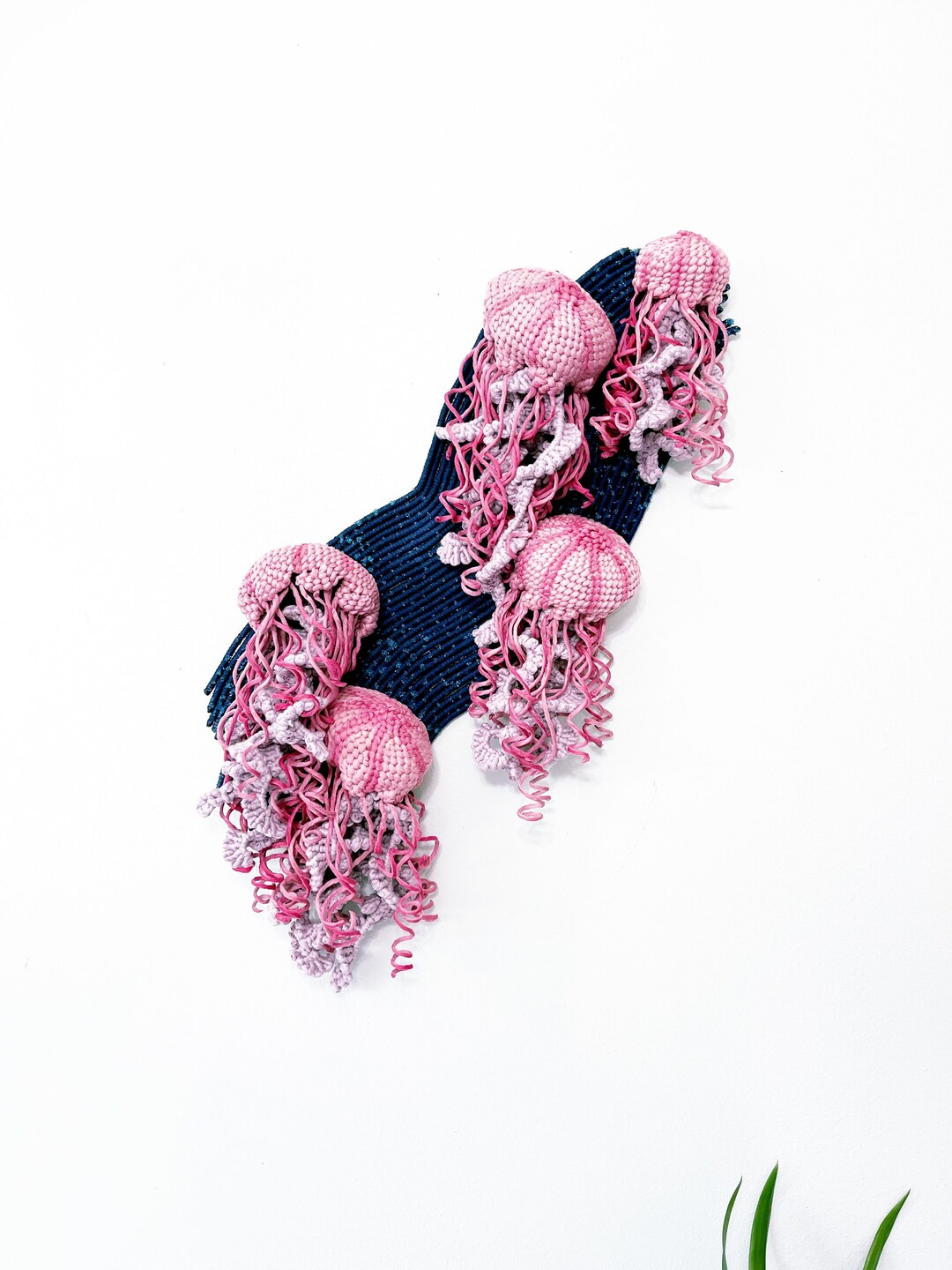 Jellyfish Wall Sculptures / Macrame Jellyfish/jellyfish Art/jellyfish