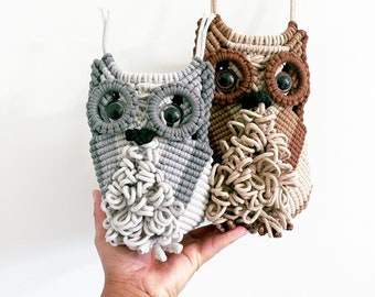 Macrame Owl