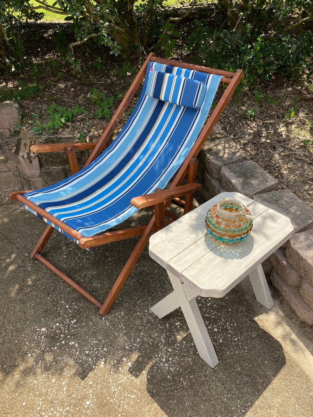 Vintage beach online chairs for sale