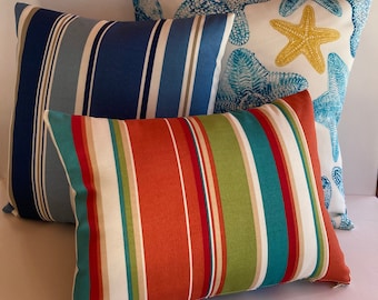 Outdoor Pillowcases Made of Sunbrella or Richloom Fabric
