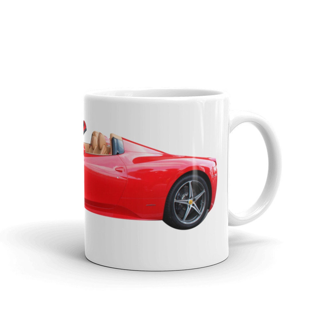 Ferrari Coffee Mug Gift for Men Exotic Car enthusiast Etsy