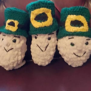 irisch, traditionell, Spud, Kartoffel, Spud Murphy, häkeln, Amigurumi, made in Irland, Nordirland, Irland, handgemacht, St. Patrick&#39;s Day