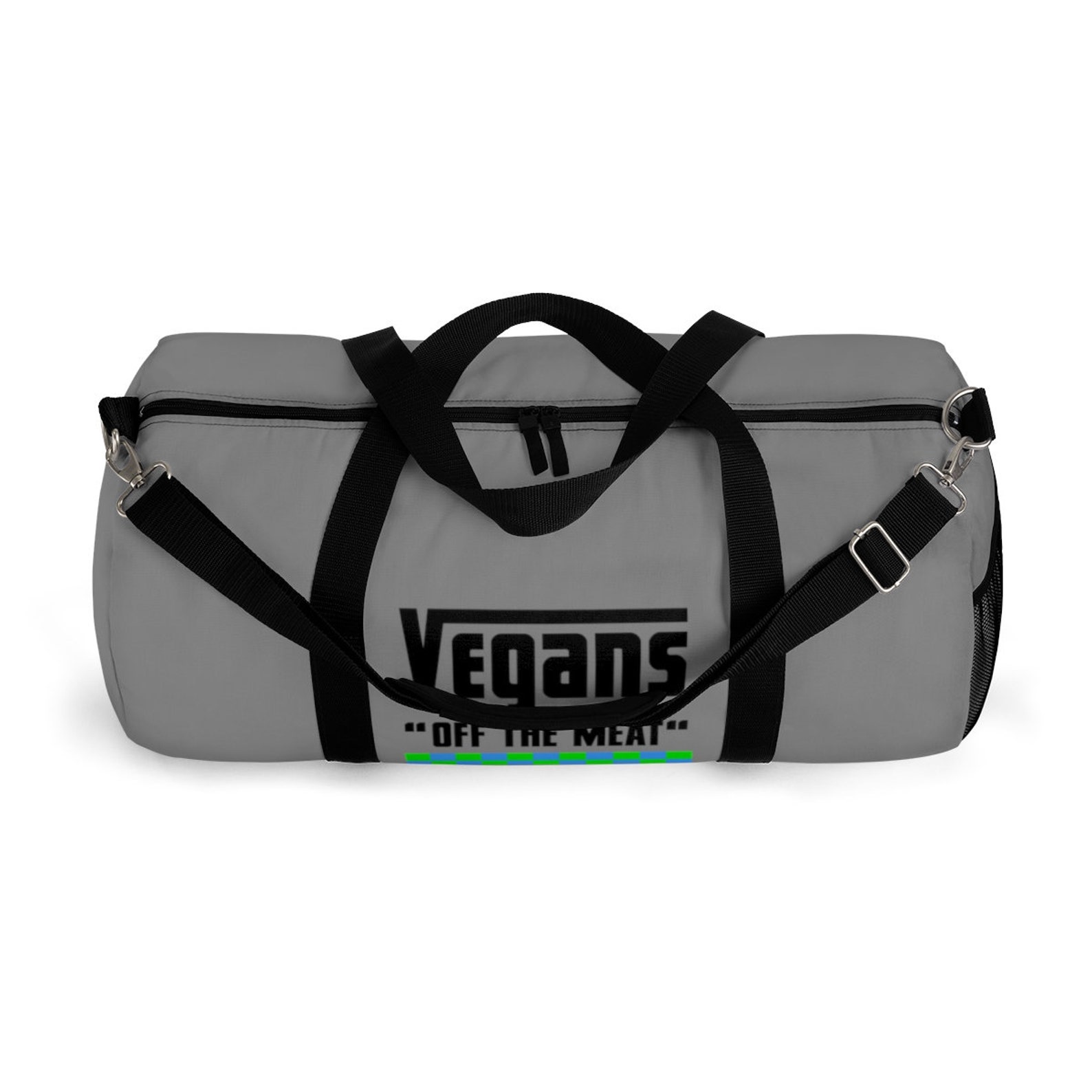 Vegans OFF The Meat Vegan Gym and Travel Duffel Bag Vegan Etsy