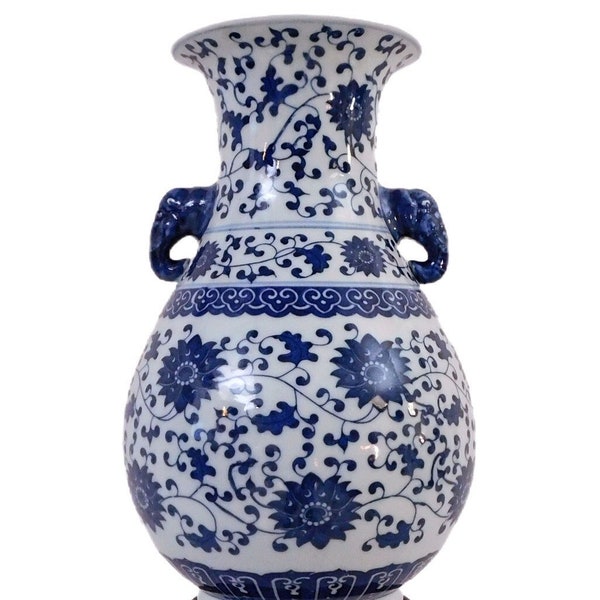 Elephant Handle Vase Etsy