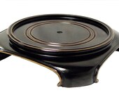 Vase Stand Square Black Finish Assorted Sizes