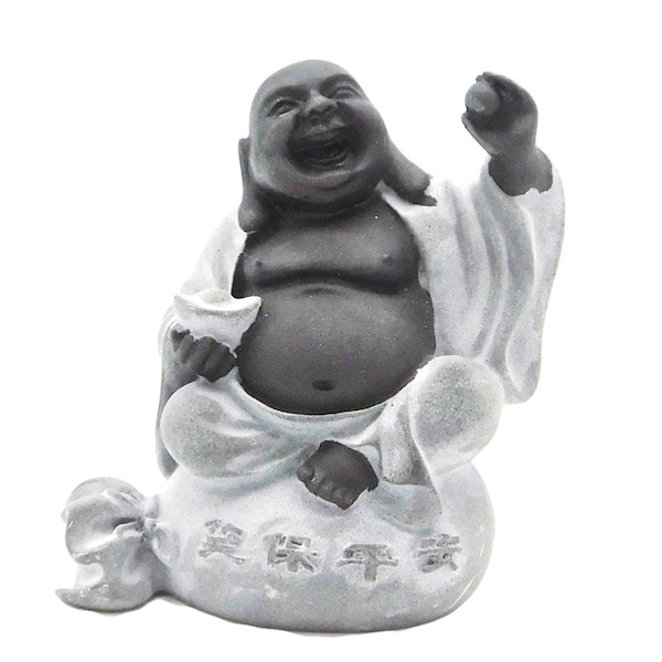 Small Buddha Hotei Statue 2.5"H