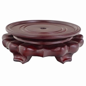 Oriental Onion Shaped Vase Stand