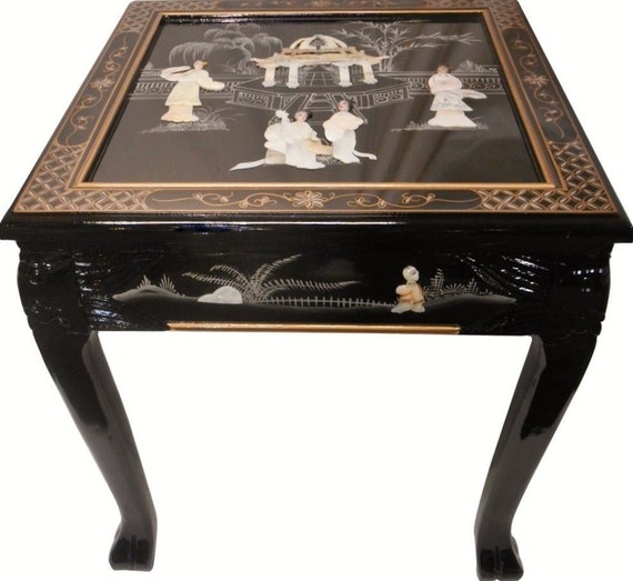 Oriental cheap end tables