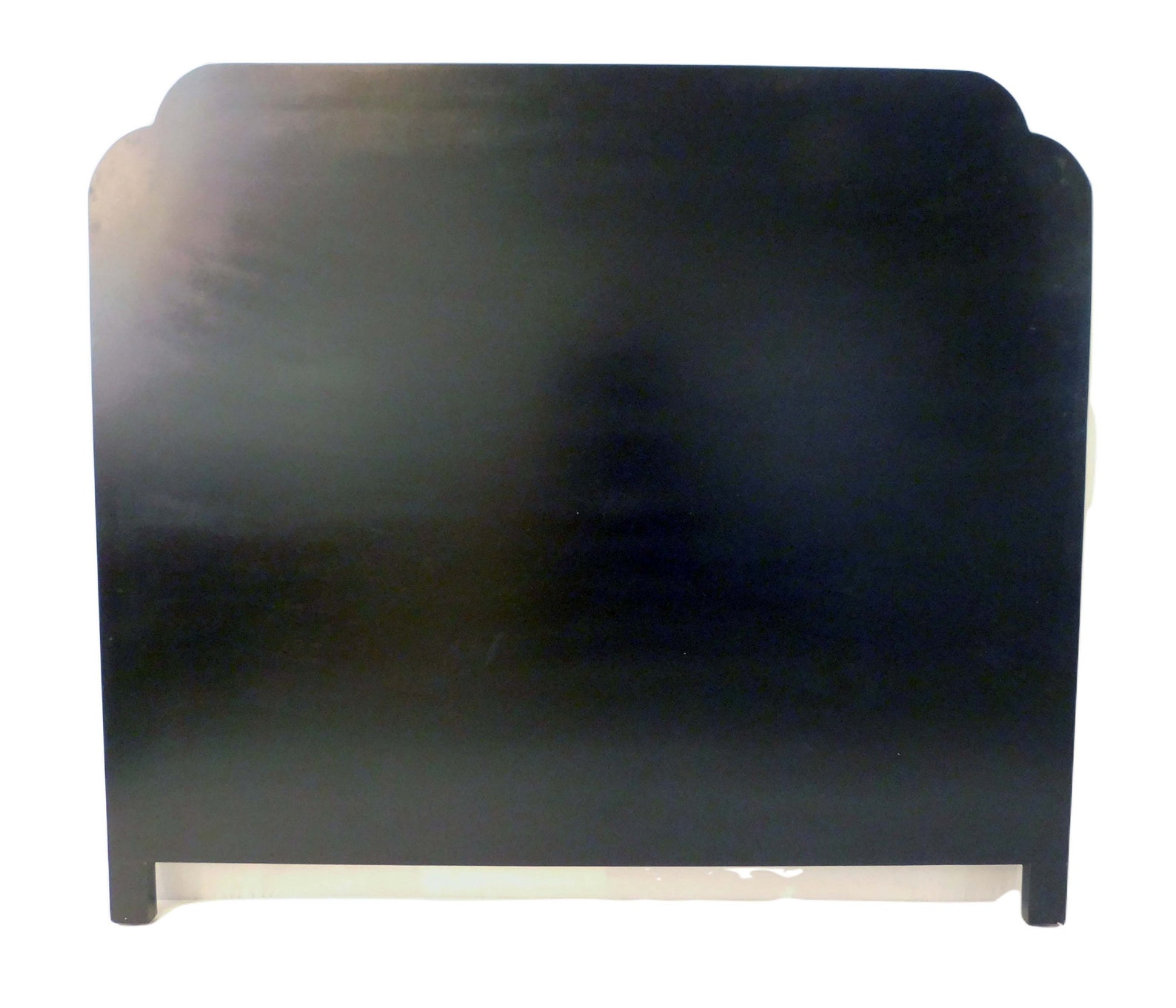 Black Lacquer Headboard Inlaid With Mother of Pearl Etsy