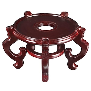 oriental rosewood fish bowl stand