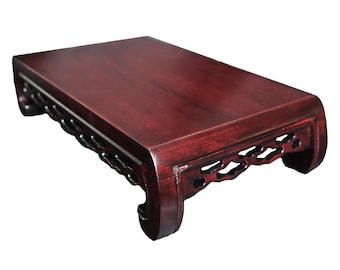 Rectangular Oriental Stand for Porcelains
