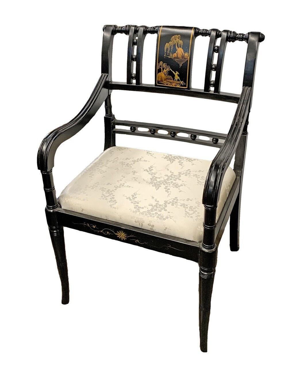 Oriental Accent Chairs Etsy