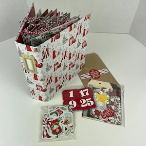 December Daily 6x8 Journal Ring Binder Album Christmas